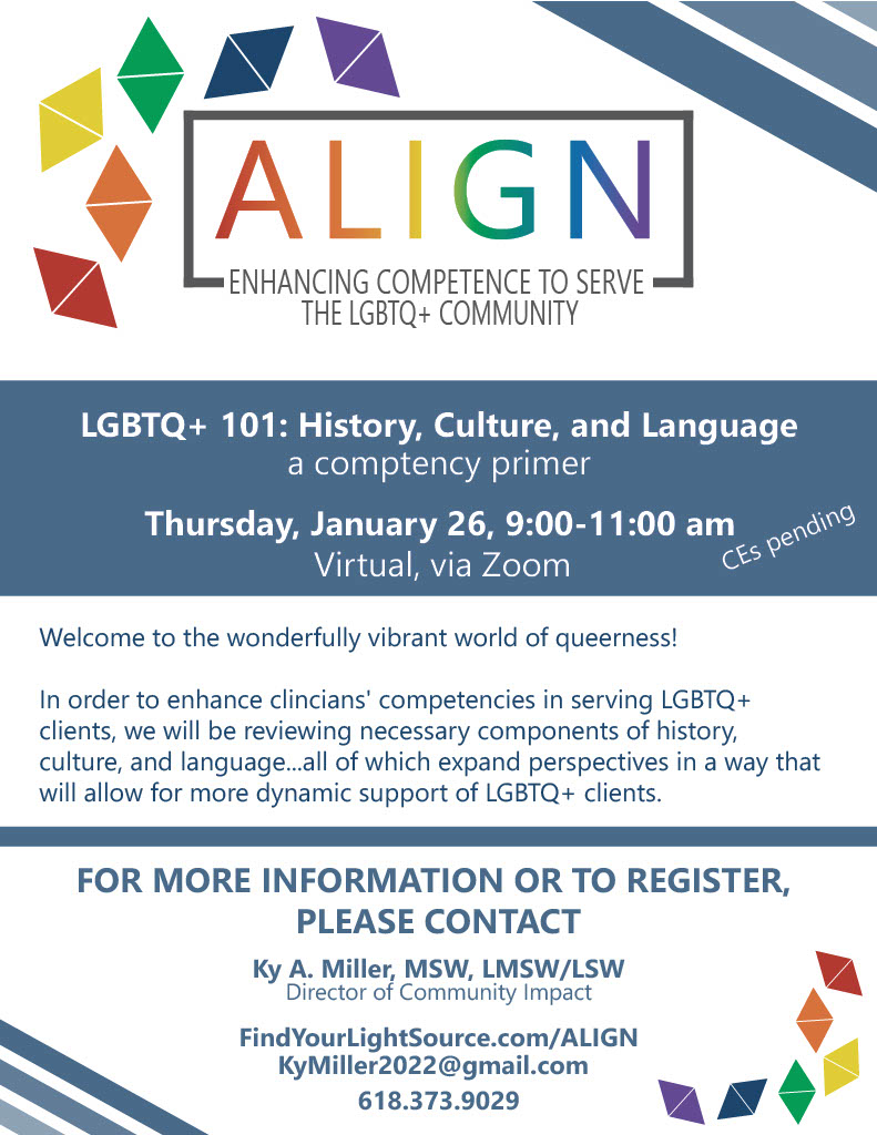 ALIGN's LGBTQ+ 101: History, Culture, & Language